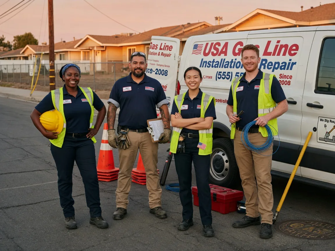 Gas Line Installation company in Hallstead, PA